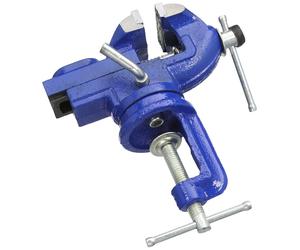 SilverLine 50mm Table Vice with Swivel Base 632607 2” Bench Clamp On Mini Vice