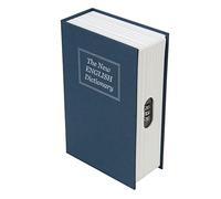 Silverline 534361 3-Digit Combination Book Safe Box 180 x 115 x 55 mm , Blue