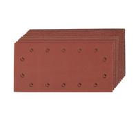 Silverline 538991 Hook and Loop 1/2 Sheets Punched 10pce 2 x 60, 3 x 80, 120, 2 x 240G