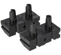Silverline 548885 Bench Dogs 4pk 4pk , Black