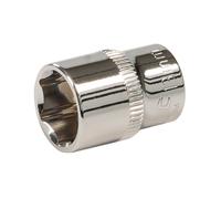 Silverline 568947 Socket 1/4in Drive 6Pt Metric 13Mm Each 1