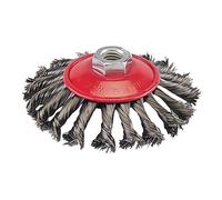 Silverline 580493 Steel Twist-Knot Brush 115 mm