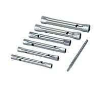 Silverline 589709 Box Spanner Metric Set 6pce 8 - 19 mm, Silver