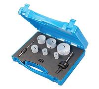 Silverline 595759 Plumbers Bi-Metal Holesaw Kit 9pce 19 - 57 mm Dia