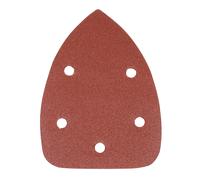 Silverline Hook & Loop Detail Sander Sheets 140mm 10pk 120 Grit - Sanding 598542 - grit detail sheets 140mm sander loop hook 120 silverline 10pk