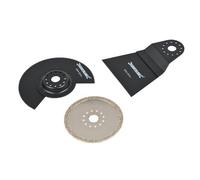 Silverline 609074 Multi-Tool Accessory Kit 3pce 3pce