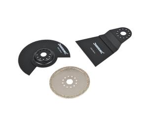 Silverline 609074 Multi-Tool Accessory Kit 3pce 3pce