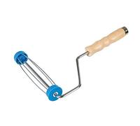 Silverline 611354 Cage Roller Frame with Wooden, Natural Wood Colour, siverline Logo Printed Blue Pantone 3005C Colour onto Handle