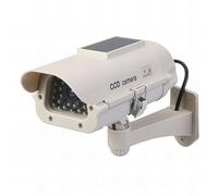 Silverline 614458 outdoor Solar-Powered Du mmy CCTV Camera with LED Solar-Powered , Grey