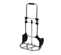 Silverline 633565 Folding Aluminium Hand Truck 70kg Load Capacity