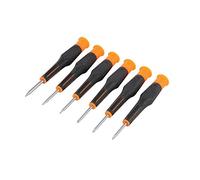 Silverline 633684 Precision Screwdriver Set Phillips and Slotted 105 mm - Pack of 6