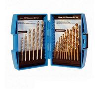 Silverline (633805) Titanium-Coated Hss & Masonry Drill Bit Set 19Pce 19Pce