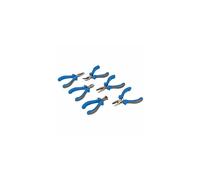 Silverline 633889 Mini Soft-Grip Pliers Set 6-Pieces