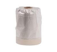 Silverline 643302 Heavy Duty Protective Dust Sheet with Masking Tape 550 mm x 33 m