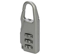 SILVERLINE 646204 3-Digit Travel Combination Padlock Zinc Alloy
