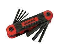 Silverline Hex Key Metric Expert Tool 8pce 1.5 - 8mm - 15 656597 - key hex tool metric expert silverline 15 8mm 8pce 656597