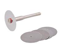 Silverline 656628 Rotary Tool SS Saw Blade Set 6pce 22 mm Dia