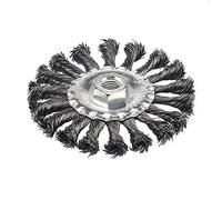 Silverline Steel Twist-Knot Wheel 115mm