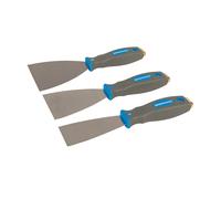 Silverline Expert Filler Knife Set 3pce 50, 75 & 100mm - set filler expert knife 50 75 100mm silverline 3pce 661661 scraper