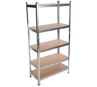 Silverline 666247 Boltless Freestanding Shelving Unit 5-Tier