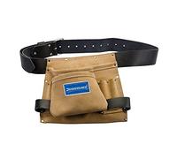 Silverline 675030 Leather Nail and Tool Bag 8 Pocket 260 x 230 mm