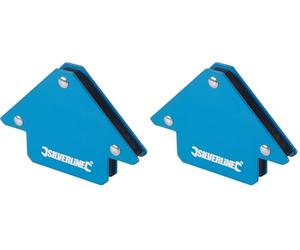 Silverline 675214 Welding Magnet, 75 mm (Pack of 2)