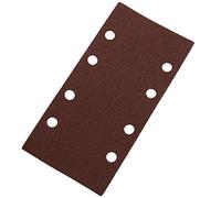 Silverline Hook & Loop 1/3 Sheets Punched 10pk 80 Grit - 13 Sanding 675218 - 13 punched 80 sheets grit hook loop 10pk sanding silverline 675218