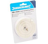 Silverline Loose Leaf Buffing Wheel 100 x 12mm - 15mm 675223 Polishing - loose leaf buffing wheel silverline 100 x 15mm 675223 polishing
