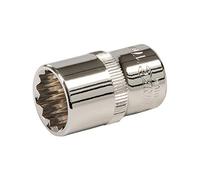 Silverline 676654 Socket 1/2in Drive 12Pt Metric 17Mm Each 1