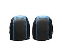 Silverline 692248 Gel Layered Flooring Knee Pads Adjustable, Black/ 300C Blue