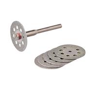 Silverline 719813 Rotary Tool Diamond Vented Cutting Disc Set 6pce 22 mm Dia