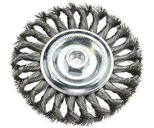 Silverline 719823 Steel Twist-Knot Wheel 150 mm