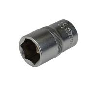 Silverline Socket 1/2" Drive 6pt Metric 17mm - 12 Hex 721677 Steel Diy Tool - socket 12 metric drive silverline 17mm hex 721677 steel diy tool bulk