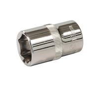 Silverline Socket 1/2" Drive 6pt Metric 17mm - 12 Hex 721677 Steel Diy Tool - socket 12 metric drive silverline 17mm hex 721677 steel diy tool bulk