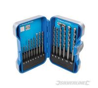Silverline (723650) Tct Masonry Drill Bit Set 15 Pce 3 - 10mm