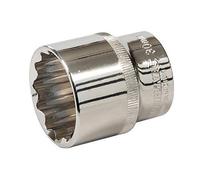 Silverline Socket 1/2" Drive 12pt Metric 30mm