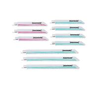 Silverline 783087 Recip Saw Blades for Wood and Metal 10pce HCS - 240 and 150 mm