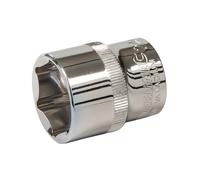 Silverline 790839 Socket 1/2in Drive 6Pt Metric 24Mm Each 1