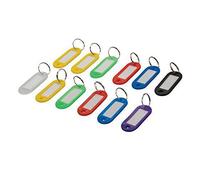 Silverline 844160 Assorted Coloured Key ID Tags 12pk 12pk