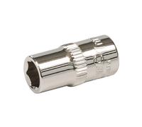 Silverline Socket 1/4" Drive 6pt Metric 7mm