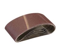 Silverline 862553 Sanding Belts 75 X 457Mm 5Pk 80 Grit Each 5
