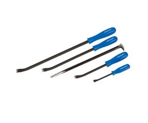Silverline 868501 Heavy Duty Comfort Grip Drop Forged Pry Bar Set 5pce