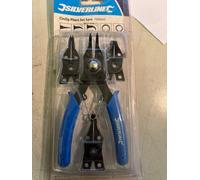 Silverline 868868 Circlip Pliers Set 5pce 160mm Brand New In Original Package