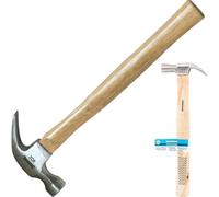 Silverline 8Oz Hardwood Shaft Handel Claw Hammer Hardened Steel Head 225G