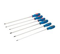 Silverline 909067 Screwdriver Set Extra Long 6-Piece Set