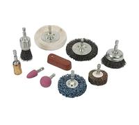 Silverline 918557 Cleaning and Polishing Kit 10pce 6 mm