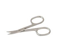 Silverline 940498 Stainless Steel Curved Nail Scissors 90mm