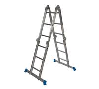 Silverline 953474 Multipurpose Ladder With Platform 3.6M 12-Tread Each 1
