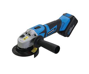 Silverline 980960 18V Cordless 115mm Angle Grinder (1x 4Ah Battery and Fast Charger)