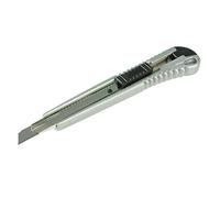 Silverline 9mm Aluminium Alloy Snap-Off Knife (789397)